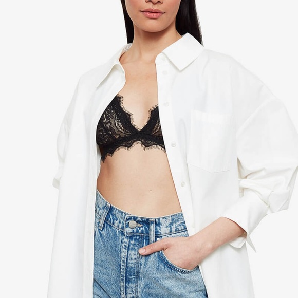 BRAND NEW Anine Bing Lace Bra / Bralette with trim - Picture 5 of 8